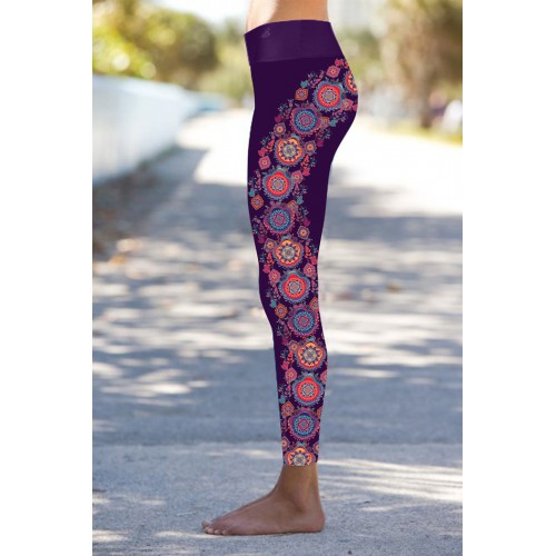 Boho Flowery Leggins S/M