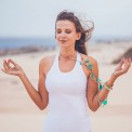 Bright Boho Tank Top White S