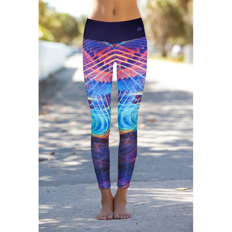 Boho Electrica Fractal Leggins S/M